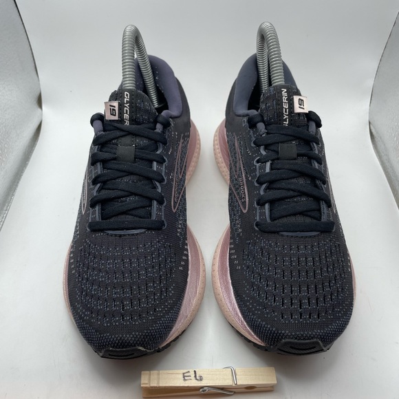 Brooks Glycerin 19 women’s black pink sneakers size 6 wide - Picture 3 of 9
